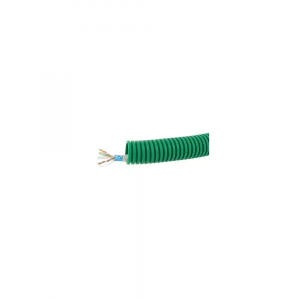 CONDUIT ICTA CHRONOFIL� �25MM POUR COURANT FAIBLE CAT�GORIE 6 1X4P - RAL6029