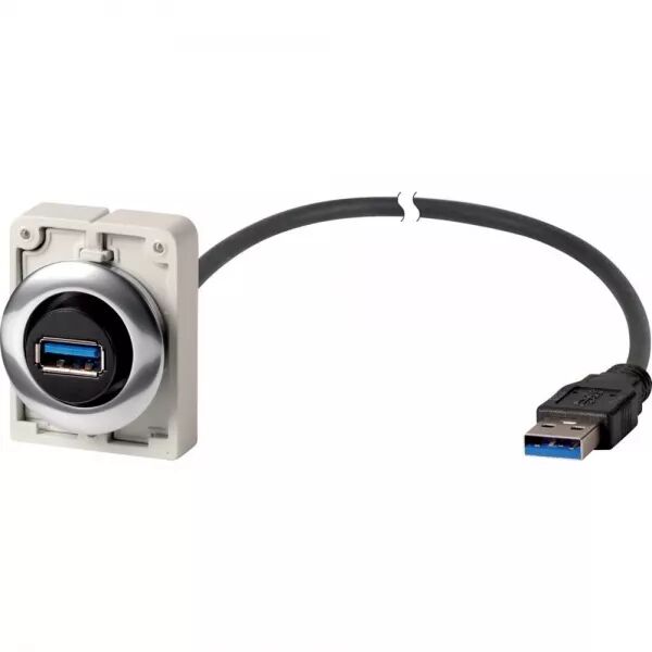 CONNEC.FEMELLE USB 30MM AFFL.C�BLE 30CM