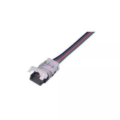 CONNECTEUR C�BLE RUBAN LED IP20 12MM RGB+W+WW