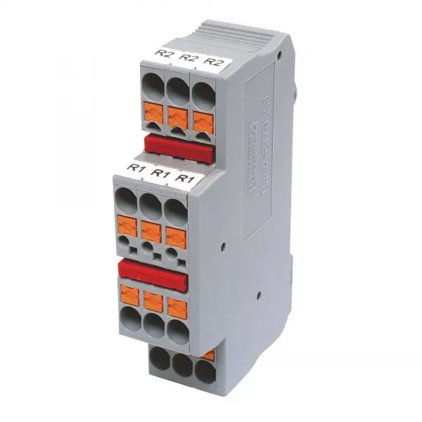 CONNECTEUR DE DISTRIBUTION POUR LES BUS AUDIO GAMME GT FIXATION SUR RAIL DIN