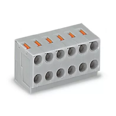 Connecteur femelle multipolaires 2 x 2 p�les (252-102)
