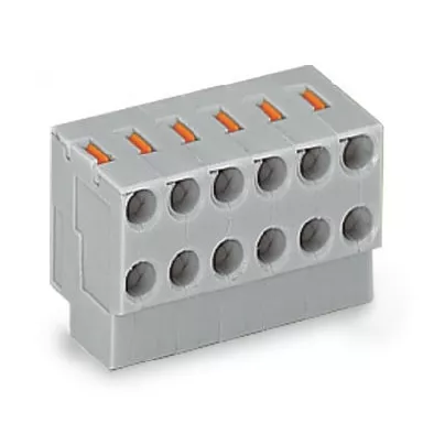 Connecteur femelle multipolaires 2 x 2 p�les (252-152)