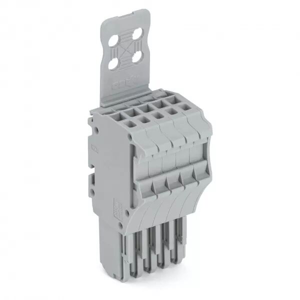 Connecteur femelle pour 1 conducteur gris (2020-105/133-000)