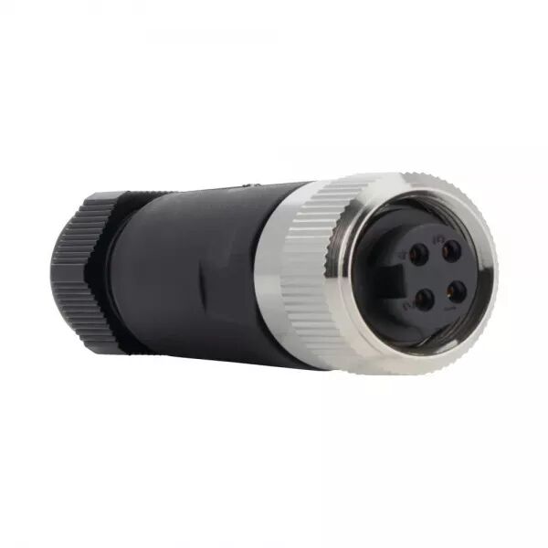 CONNECTEUR FEMELLE POUR C�BLES RONDS SWD4-�LR4P-