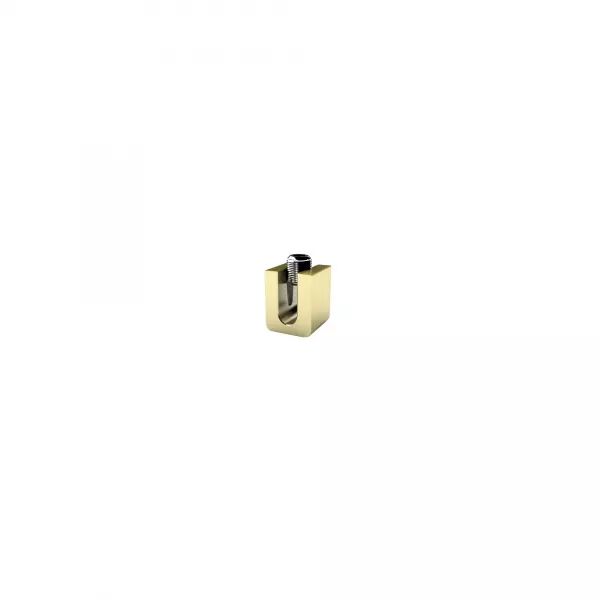 CONNECTEUR LAITON EN U AVEC VIS ACIER, 6 - 10 MM�