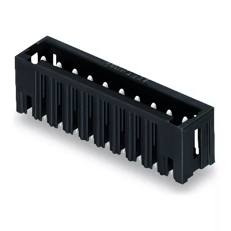 Connecteur m�le 2 p�les droit / D�tromp� / Avec la technique reflow734-132/105-604