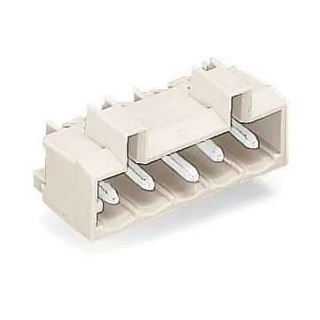Connecteur m�le d�tromp� / broches � souder coud�e 1,2 X 1,2 MM, Sans terre avan721-462/001-000