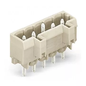 Connecteur m�le d�tromp� / broches � souder droite 1,2 X 1,2 MM, Sans terre avan721-162/001-000