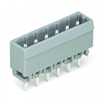 Connecteur m�le ferm� 1x1 vert. 5 mm (231-132/001-000)