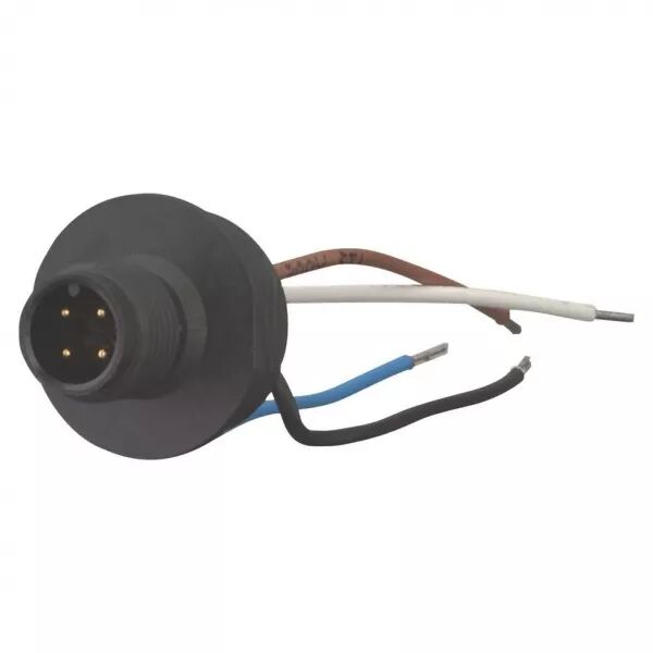 Connecteur m�le M12, cod� \' A \', +module de pontage, M20, IP66, 250 V, 4A (266135)