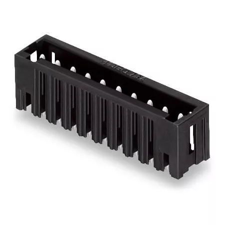 Connecteur m�le THR 1.0 x 1.0 mm solder pin Droit, noir734-232/105-604