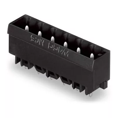 Connecteur m�le THR 1.2 x 1.2 mm solder pin Droit, noir (231-332/001-000/105-604)
