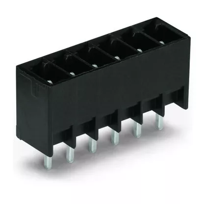 Connecteur m�le THT 0.8 x 0.8 mm solder pin Droit, noir714-132
