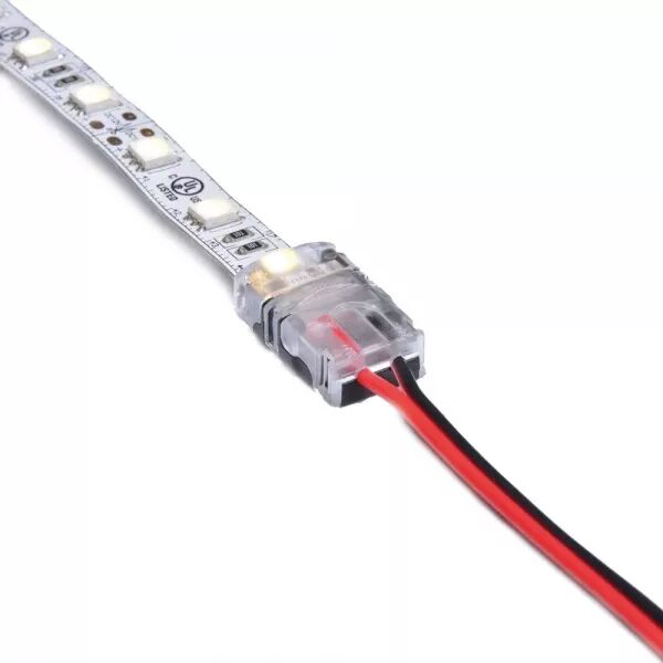 CONNEX� ALIM. 2FILS 50CM L8MM (VENDU PAR 5)