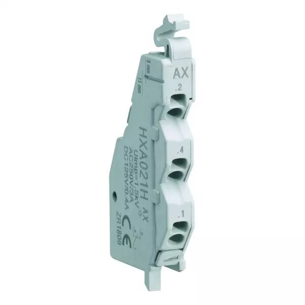Contact auxiliaire bas niveau 1NO +1NC 125VAC (x160-P160-x250-P250-x630-P630) (HXA025H)
