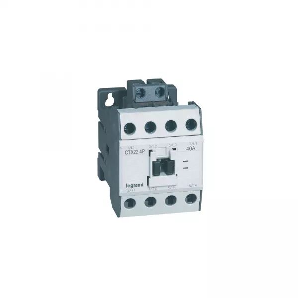 CONTACTEUR DE PUISSANCE CTX� - 4P - 230V~ - AC 1 40A / AC 3 22 A