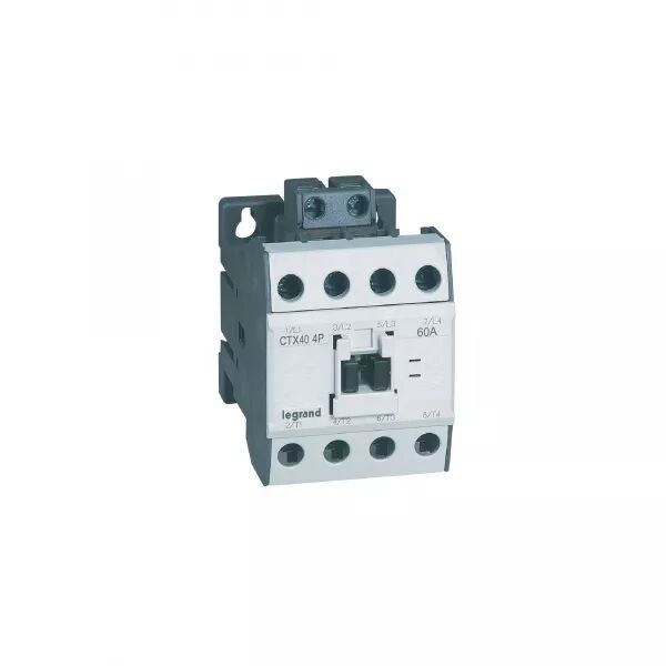 CONTACTEUR DE PUISSANCE CTX� - 4P - 230V~ - AC 1 60 A / AC 3 40A