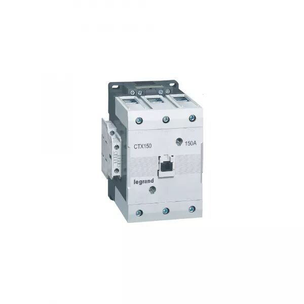 CONTACTEUR DE PUISSANCE CTX� 150 - 3P - 150A - BORNES � CAGE - 2NO+2NF - 48V=
