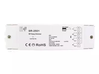 CONTR�LEUR BOUTTON POUSSOIR � PWM RGB 4X5A