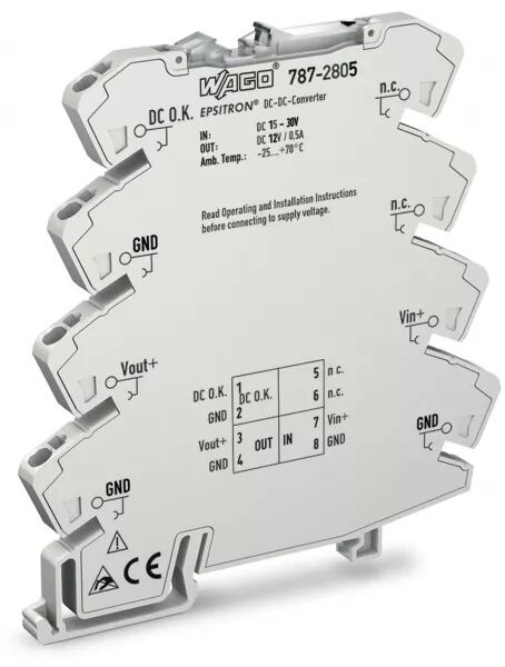 CONVERTISSEUR DC-DC 6MM ENTREE 24 V- SORTIE 12 V 0,5 A