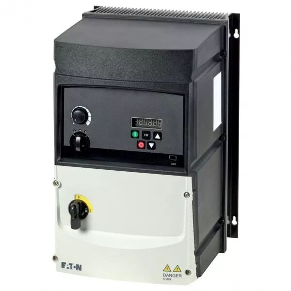 Convertisseur de fr�quence, 230 V AC, tri, 46 A, 11 kW, IP66, cmd sur app. (199428)