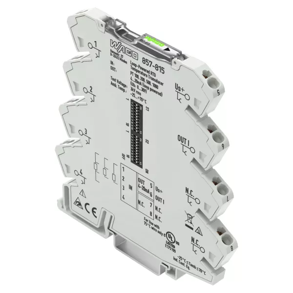 Convertisseur passif pour sonde RTD aliment� par la boucle de sortie857-815