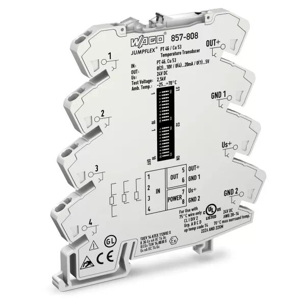 Convertisseur pour sonde Pt46 ou Cu53857-808