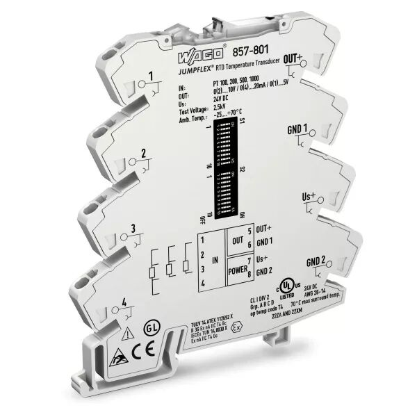 Convertisseur pour sonde RTD857-801