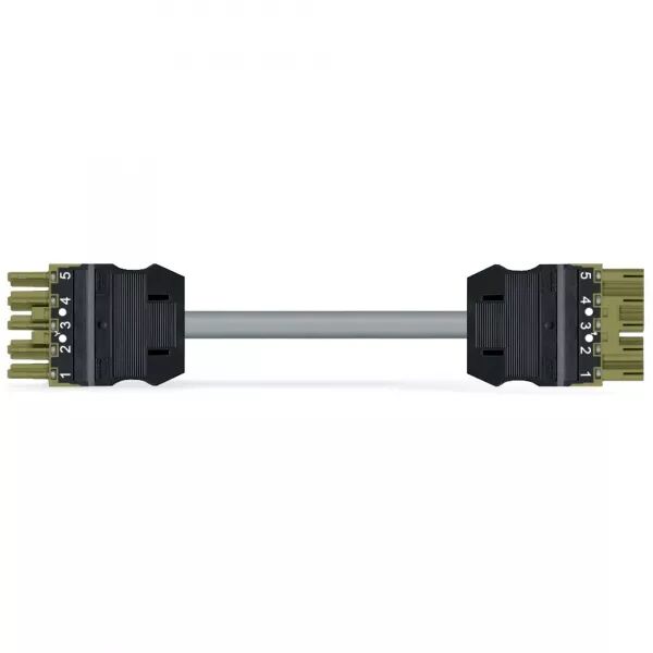 CORDON DE RACCORDEMENT PR�C�BL� CCA CONNECTEUR FEMELLE / CONNECTEUR M�LE, VERT C