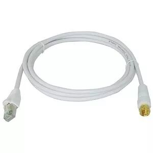 Cordon RJ45/Fiche F SAT Longueur 2 m�tres (Q296)