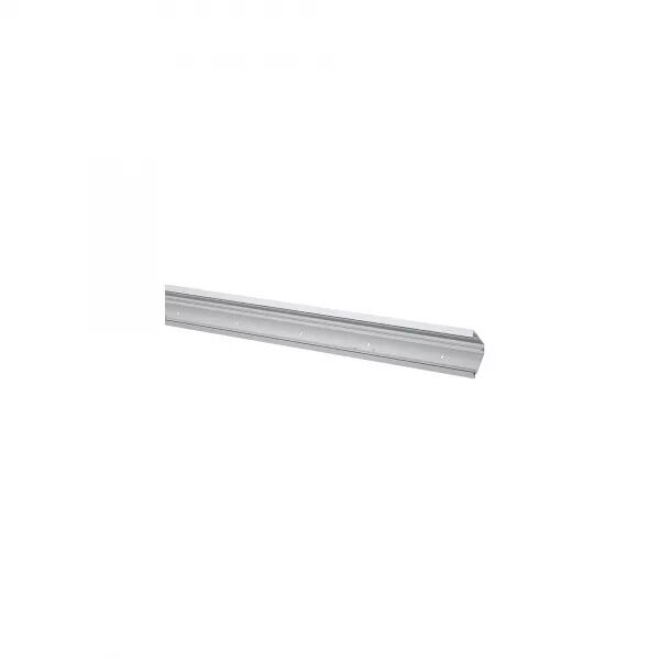 Corniche Logix 80x80mm - Longueur 2,40m (fond + 1 couvercle) - Aluminium