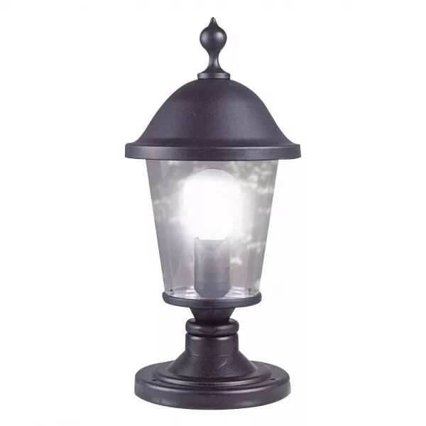 CORSO - Borne Ext. IP44 IK02, noir, E27 70W max., lampe non incl., haut. 45cm (1896)