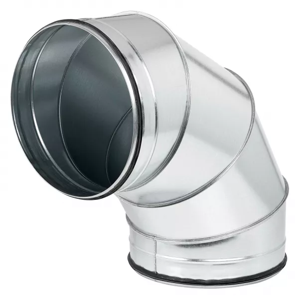 Coude � 90� - C 90 - Diam�tre 250 mm - Acier galvanis� - Avec joint (529604)