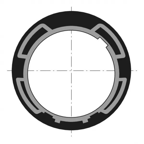 Cour lt 60 tube heroal octo125 (9701069)