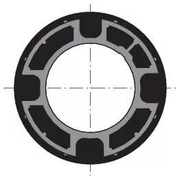 Couronne �50 tube �76/78 (9707027)