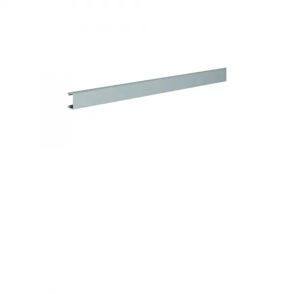 COUVERCLE EN PVC POUR POUR GOULOTTE BA7 HAUTEUR 40/60/80MM 25MM GRIS PIERRE