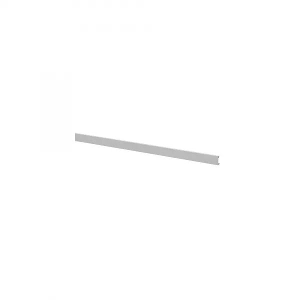 Couvercle largeur 45mm pour goulotte Logix45, colonne, colonnette - Aluminium