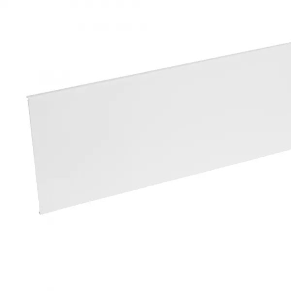 Couvercle pour goulotte de distribution Viadis largeur 200mm - PVC Blanc Artic