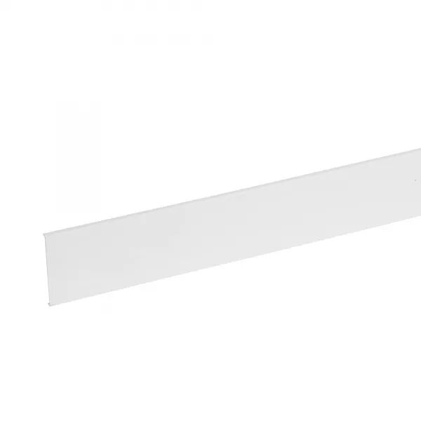 Couvercle pour goulotte de distribution Viadis largeur 90mm - PVC Blanc Artic