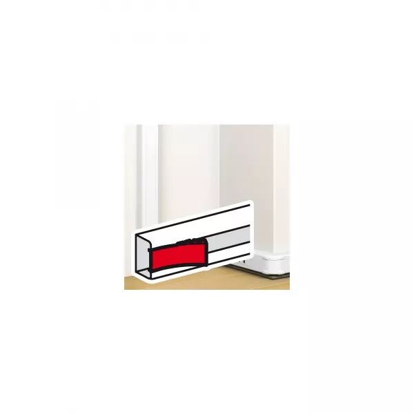 COUVERCLE POUR GOULOTTES MOSAIC 50X80/130/180 - BLANC ANTIMICROBIEN