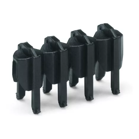 Couverture pour connecteurs m�les pour s�rie 734 Protection IP20, noir734-420