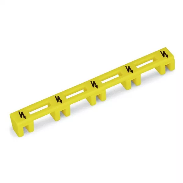 Couverture protectrice de signalisation de danger / Jaune (285-416)