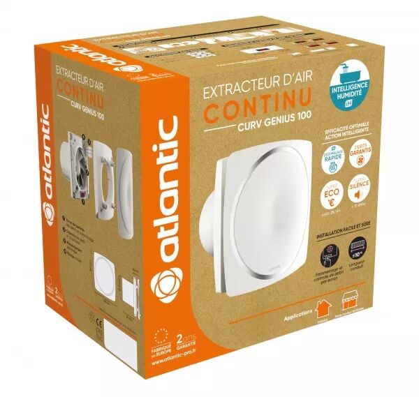 CURV GENIUS 120 I- EXTRACTEUR INDIVIDUEL CONTINU INTELLIGENT DIAM�TRE 120