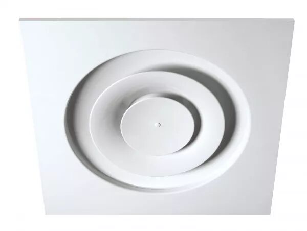 DAC-FP 675/160 - DIFFUSEUR REGL.ALU D160 POUR FX PLAF.67