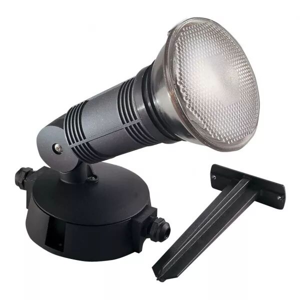 DAFNEE - Proj. Ext. IP65 IK08, basc., noir, E27 PAR38 100W max., Lpe non incl. (0790)