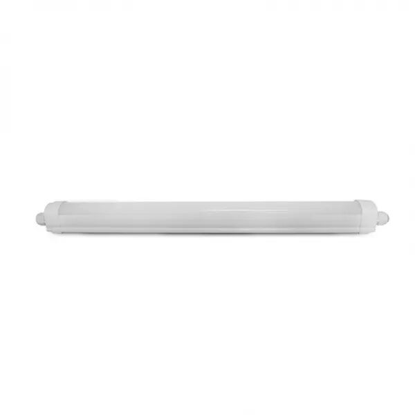 DANUBE ETANCHE LED INT 655 X 58MM 18W 4000K IP65 IK10 TRA CONNECT (X6)