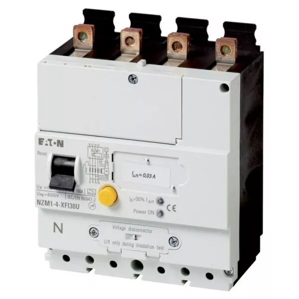 D�clencheur diff�rentiel, 30mA, 4p, en bas (104612)