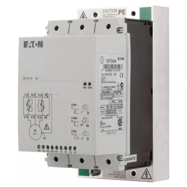 D�marreurs progressifs, 3p, 100A, 200-480VAC, Us=24VAC/DC (134920)