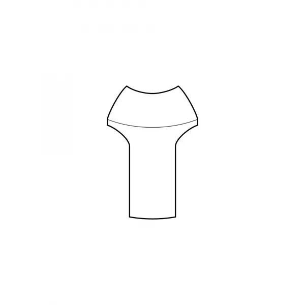 D�rivation moulure d\'angle 30x30mm -Pour plinthe Keva 125mmx20mm-PVC Blanc Artic