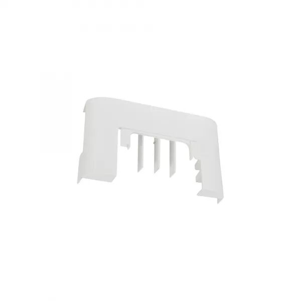 D�RIVATION VERS PASSAGE DE SOL POUR MOULURE DLPLUS 60X20MM OU 75X20MM - BLANC